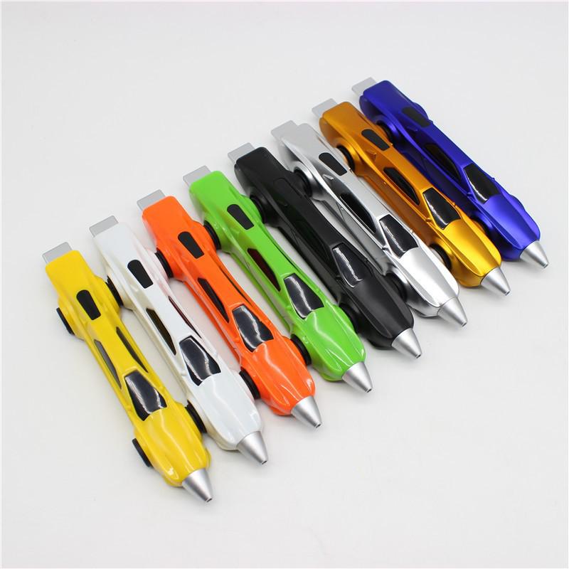 Men's Racing Bus Cartoon Pen Gift Model