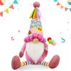Rudolph Faceless Gnome Doll - New Year's Display Decor