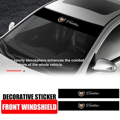 Pegatinas Reflectantes para Parabrisas Delantero y Trasero de Coche Para CT5 CT6 CTS Seville ATS CT4 XTS Celestiq Ciel Escala SRX XT4 XT5 XT6 EV XLR Elmiraj EXT