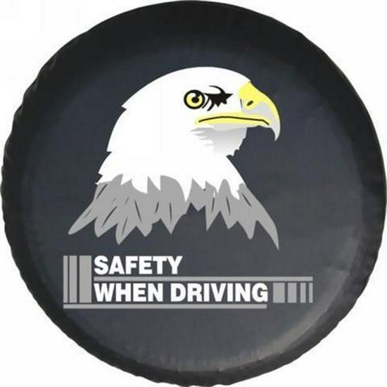 Global Hawk GX2/GX7 Panda Cross Pokrowiec na koło zapasowe Orzeł/Głowa ptaka