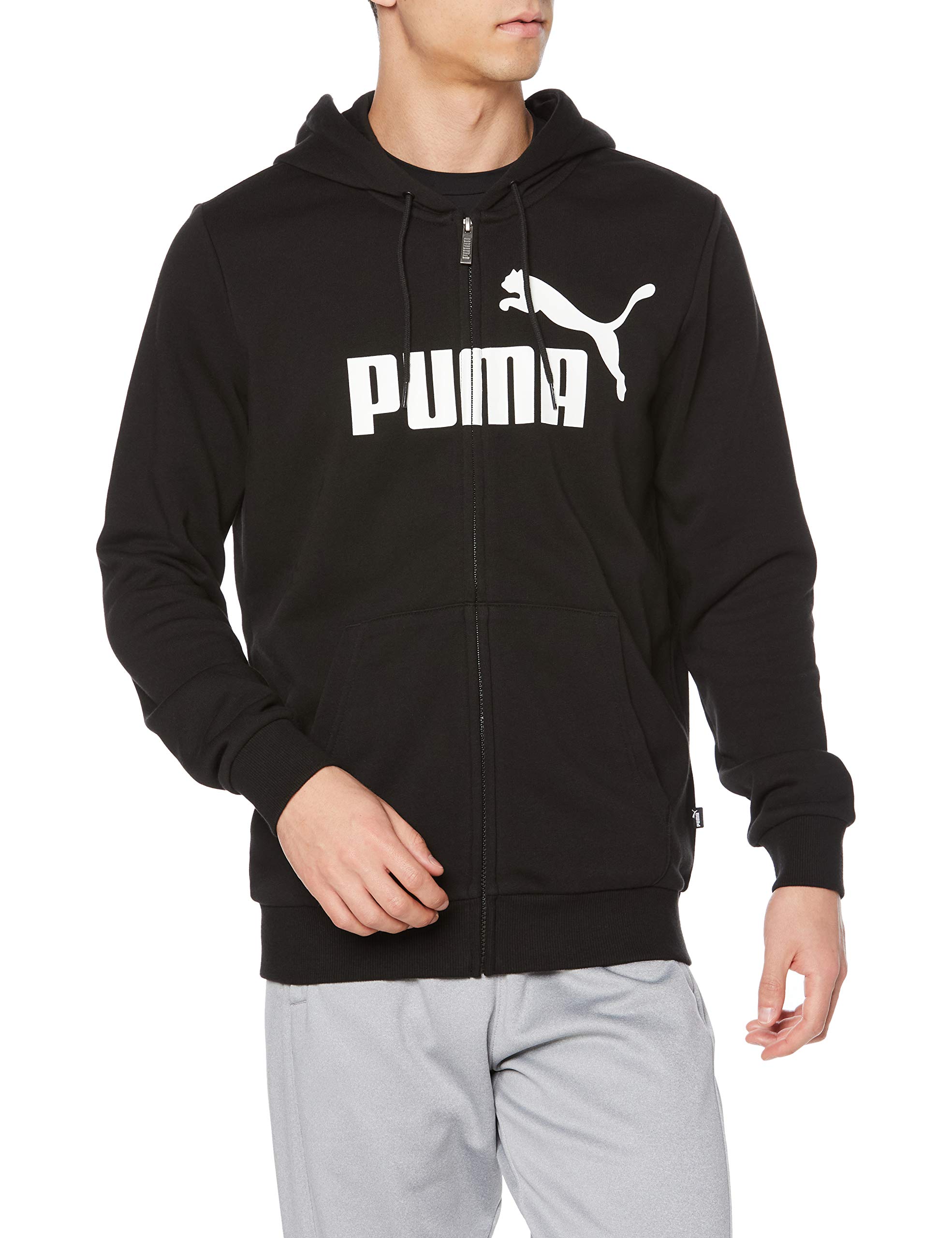 Толстовка ESS с большим логотипом Puma Black Japan S [Puma] Мужская (01) (-)