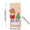 New Christmas Party Supplies, Christmas Decorations, Elderly Wine Bags, Christmas Decal Decorations, Wine Bottle Covers