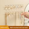 Mirror Cabinet Door Rear Anti Winding Wall Mounted Non Perforated Bracelet Earring Linked Hook