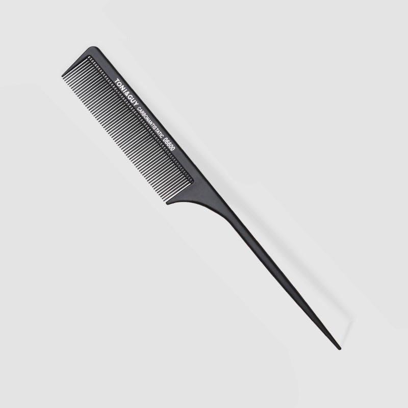 Hairdressing Fine-Tooth Steel Tail Comb for Women's and Men's Haircut & Updo