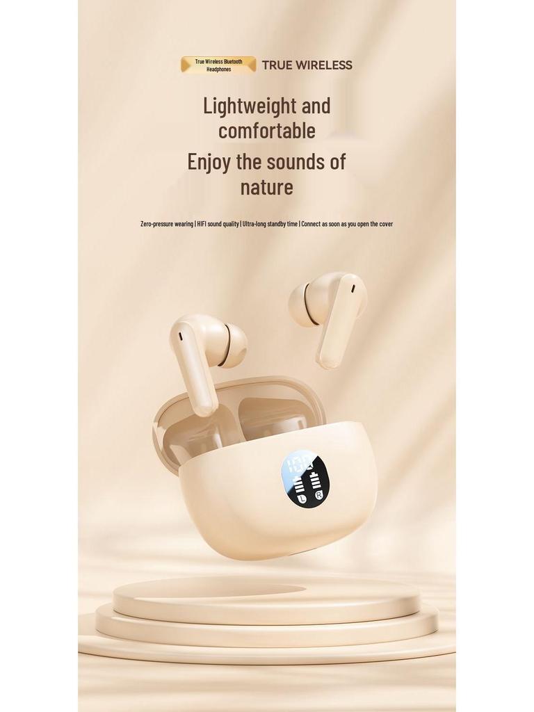 W895B Bluetooth Earphones: In-ear, Digital Display, Noise Cancelling, S510 Wireless with Ultra-long Battery Life.