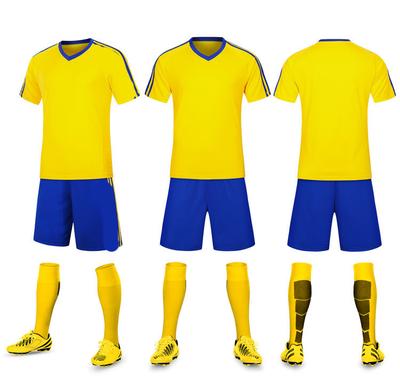 Fußballuniform Sportanzug, Schnelltrocknend, Atmungsaktiv, Kinder Fußballspiel Training Teamuniform, Trikot