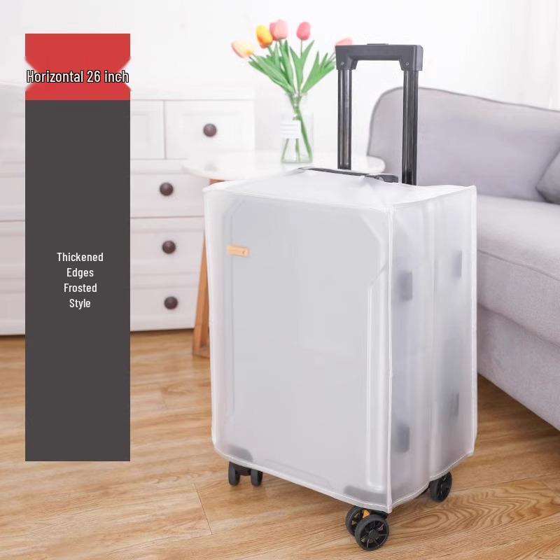 Thick Clear Waterproof Wear-Resistant Sporty Suitcase Protector Cover
