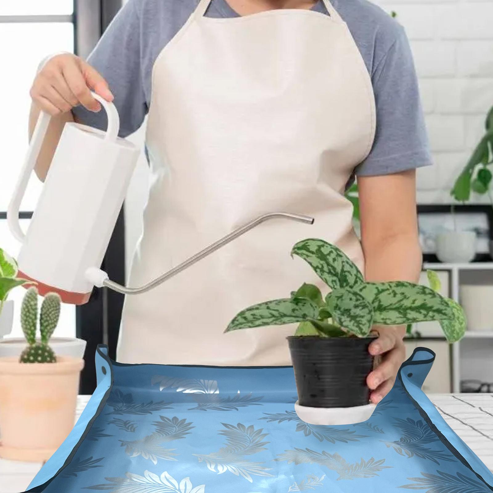 Garden Planting Pad Garden Tray Repotting Mat Potting Tray for Flower Pot Cleaning Pet