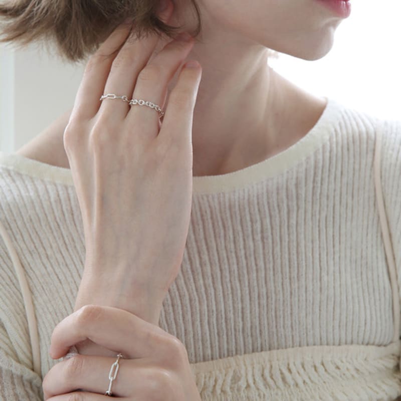 REINDEER chain ring set of 3