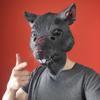 Latex Halloween  Cosplay Mask Unisex Haunted House Prop High Quality Animal Mask