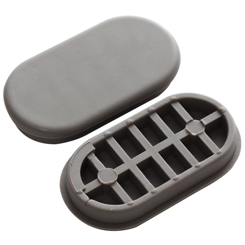 Toilet Seat Cushion: Anti-slip Shock Absorbing Silent Rubber Pads