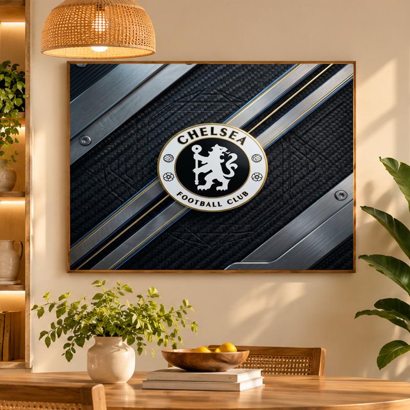 5D Diamond Painting Chelsea FC DIY Full Drill Diamond Art Kit Home Decoration