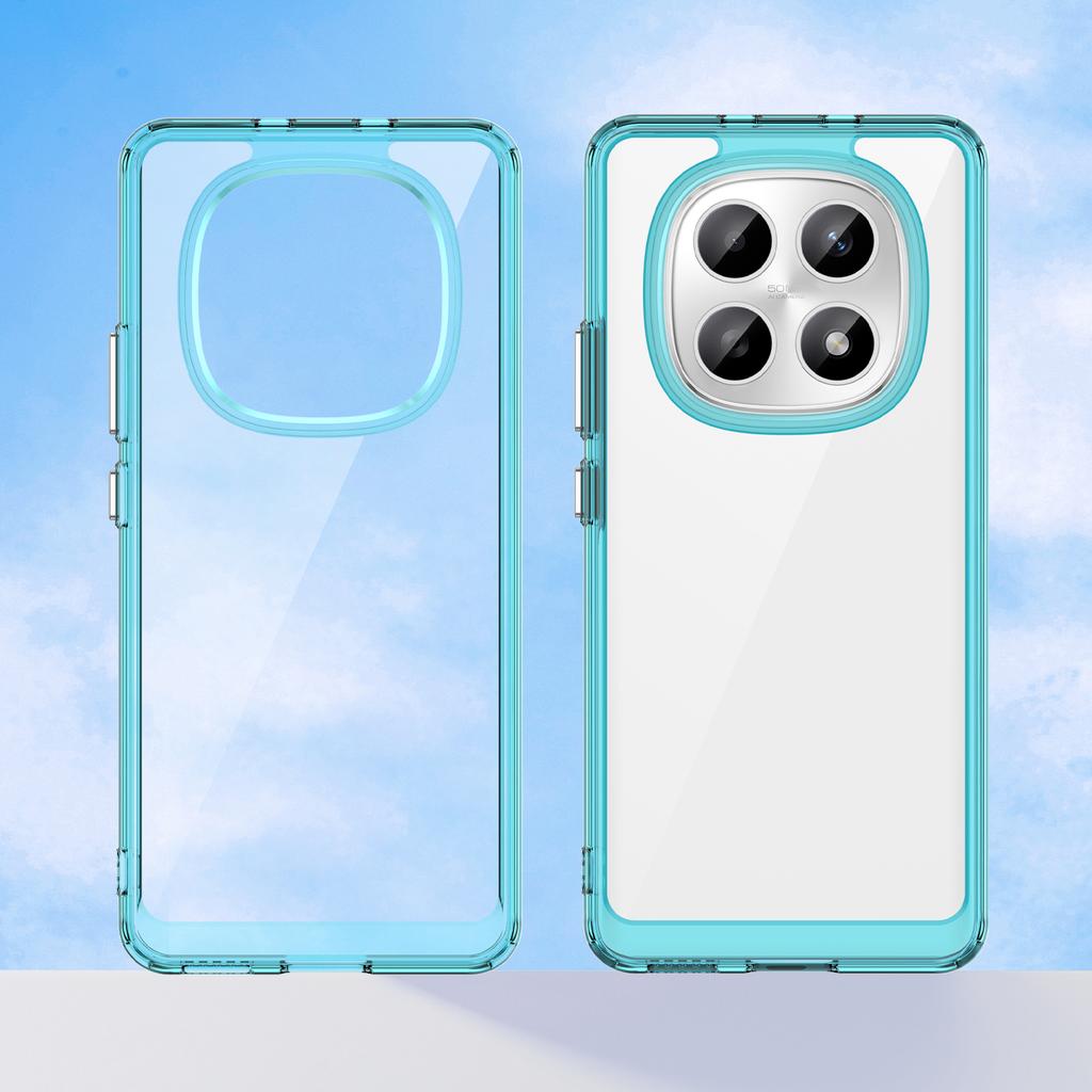 Dla Xiaomi Poco M8 5G/Redmi Note 15 5G (Światowy) Etui TPU + Akryl Ochronne Przezroczyste Pokrowiec na Telefon