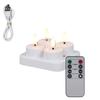 4/6/8/12 PCS Flameless Christmas LED Candle Light Remote Control Electronic Candle  New Year