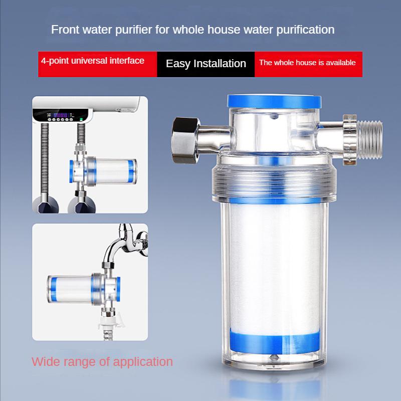 Purifier Output Universal Shower Filter PP Cotton Shower Strainer Washing Machine Water Heater Pre-filter Kitchen Accessories