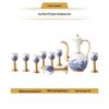 Yongfengyuan Mr. Porcelain 'Sea Pearl' 10-Piece Home Wine Set