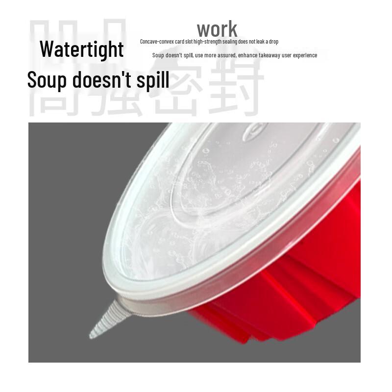 Disposable Round Takeaway Food Containers