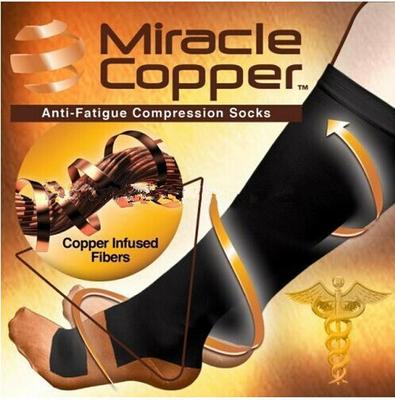 Copper Fiber & Nylon Miracle Compression Socks - Sports Edition