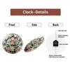 12 Inch Glass Wall Clock that Instantly Elevates and Completes a Room's Design