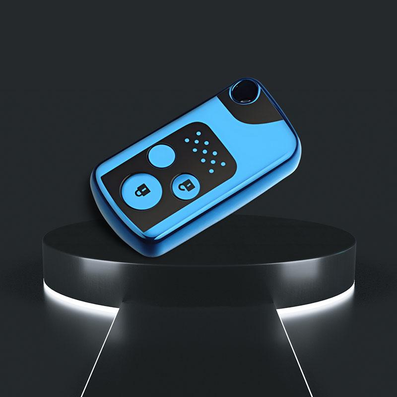 2/3 Tasten Schalenhalter für Honda CRV Fit Shuttle Fried Freed Spike StepWGN RG1 Spada CRZ TPU Auto Schlüsselanhänger Etui Abdeckung Schutz