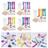 Paracord Jig Balls Crochet Kit Crochet Material Package with Crochet Hooks