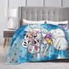 Cartoon Diddl Diddlina Flannel Blanket Winter  Soft Durable Bedding Throws for Child Outdoor Funny Bedspread Sofa Bed Cover