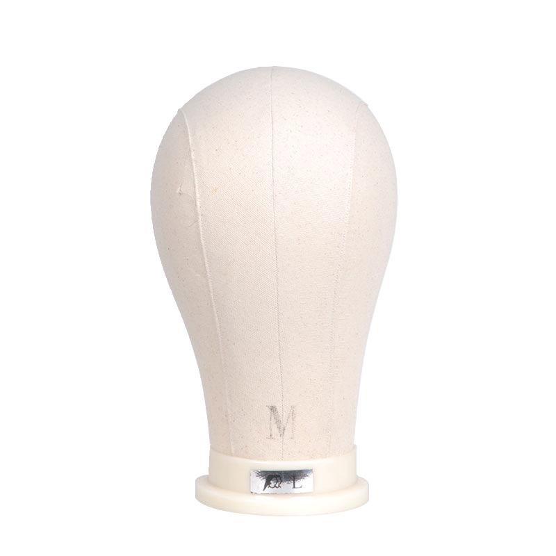 Canvas Cloth Mannequin Head for Wig Styling and Display