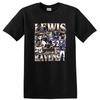 Ray Lewis T Shirt Baltimore Ravens Football Legend Jersey Portrait Tee