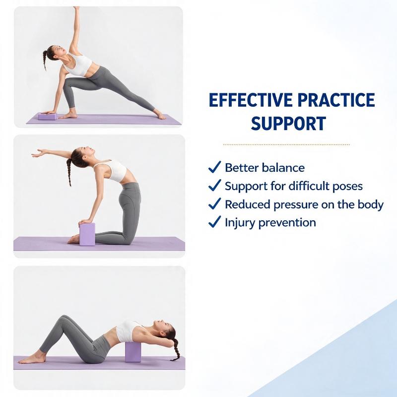 Gym Brick Training Exercise Fitness Equipment Dance Yoga Auxiliary Tool Stretching Body Shaping Eva Yoga Blocks Pilates