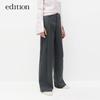 Edition Women's Wool Blend Wide-Leg Trousers