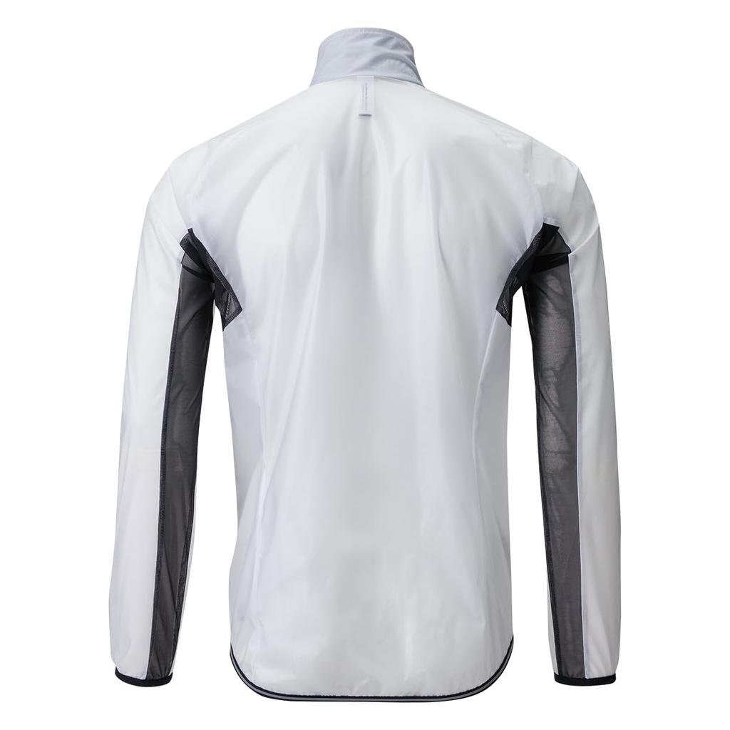 Skeleton Rain M [PEARL IZUMI] Jacket, White,