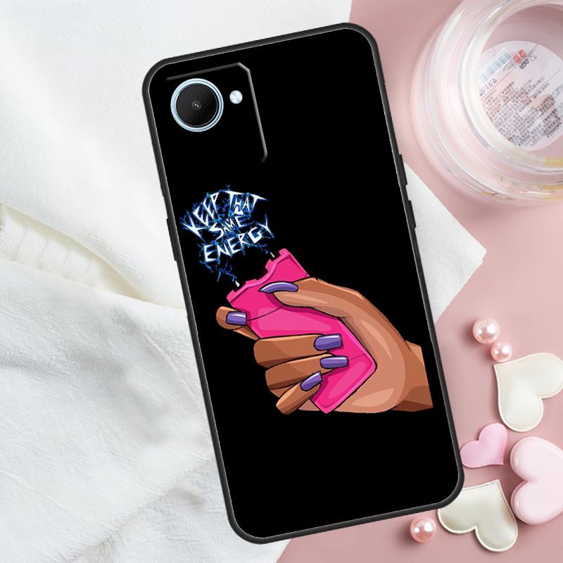 

Cool Bad Girl For Realme 13 12 10 11 14 Pro Plus GT 6T 6 5 GT7 Pro C55 C51 C21Y C25S C75 C61 C53 C67 Case Realme C35