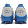 Mizuno Morelia Neo Comfortable Lightweight Non-Slip Durable Soccer Shoes Unisex Soccer Shoes White Blue P1GA243025