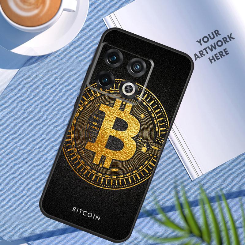 Bitcoin Case For OnePlus 11 12 9 10 Pro 10R 9R 8T 10T 12R Nord N10 N20 N30 2T CE4 CE 2 3 Lite Cover