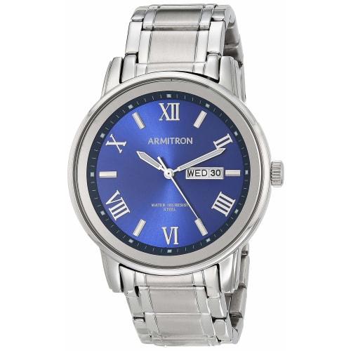 ARMITRON Analog Day & Date Bracelet Watch [Official Japanese Product] 20/4935BLSV