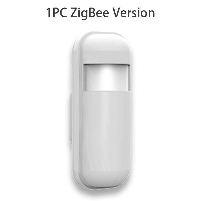 

PGST ZigBee Tuya 433MHz Smart Life Home Security Protection PIR Infrared Motion Sensor Detector For House Alarm Security System 1PC ZigBee Sensor