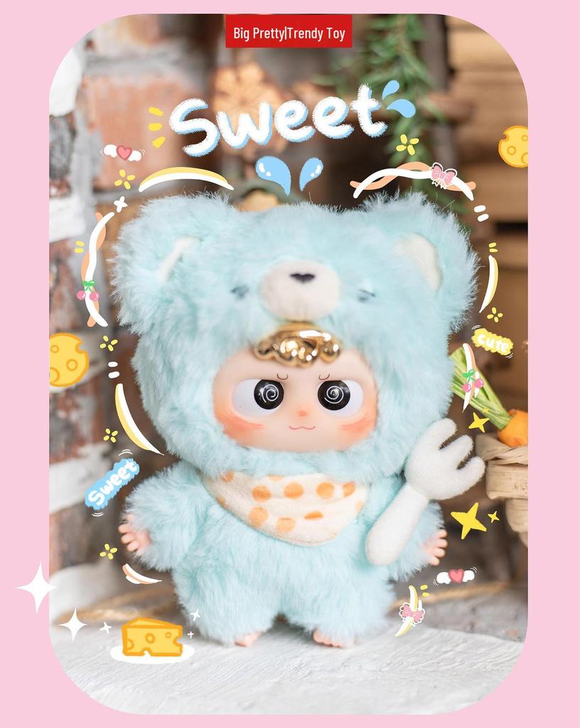 Hey Mi So Cute: Plush Blind Box - Trendy Play Figure Doll Pendant Ornament - Perfect Display and Gift