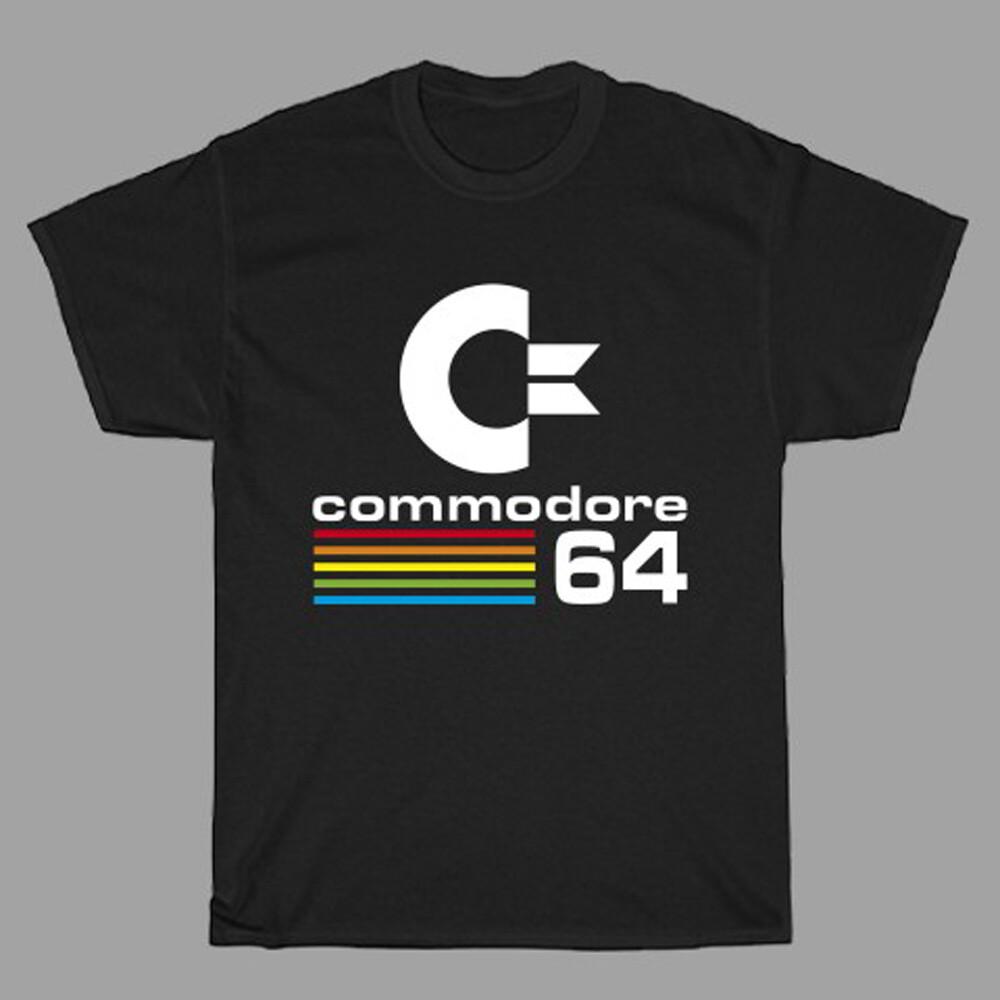 The Commodore 64 C64 Retro Computer Men#039;s Black Size S to 5XL Unisex T-Shirt L