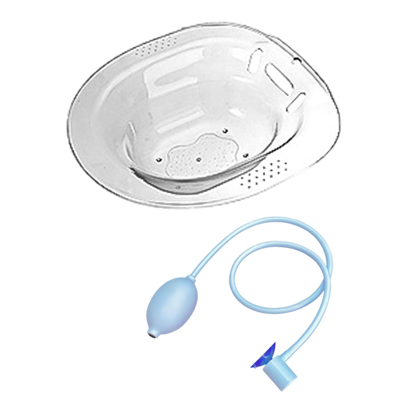 

Сидячая ванна для сиденья унитаза со шлангом для смыва для женщин