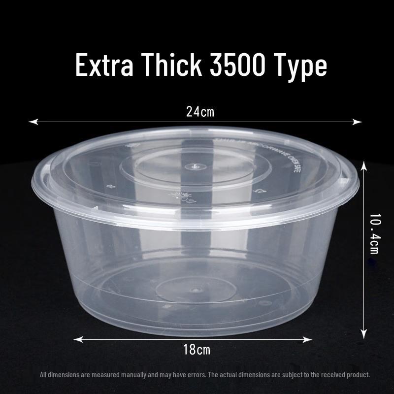 Deshangyuan Disposable Microwavable Round Food Containers