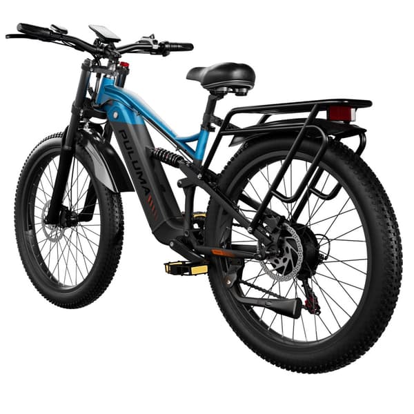 PULUMA PE86 Electric Bike, 500W Motor, 48V 20Ah Battery, 26 X 3.0 Inch Tires, 150 Km Range