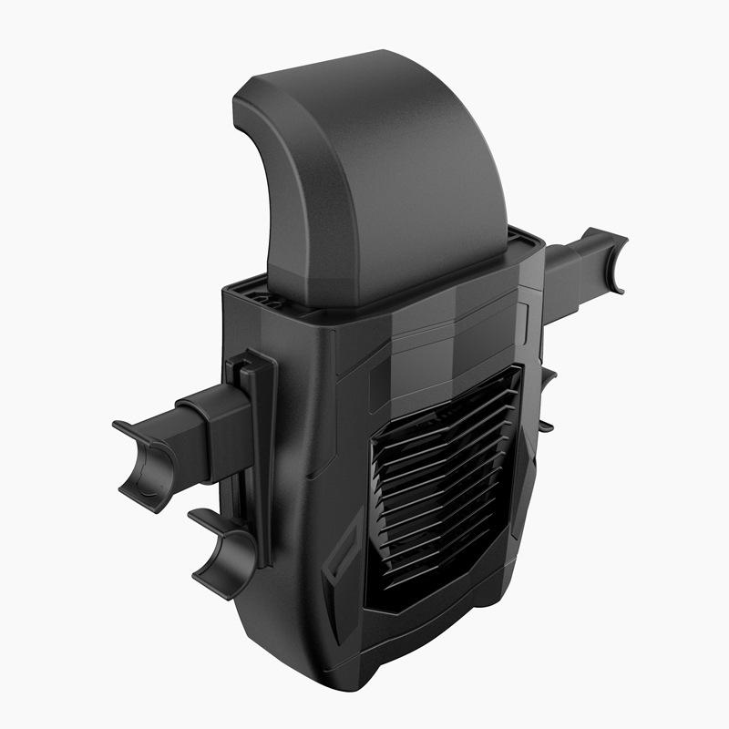 

Портативный вентилятор для сиденья автомобиля, 5 В, USB-перезаряжаемый вентилятор для заднего сиденья, 3-скоростной регулируемый вентилятор для охлаждения спинки сиденья автомобиля, воздушный вентилятор для транспортных средств чёрный