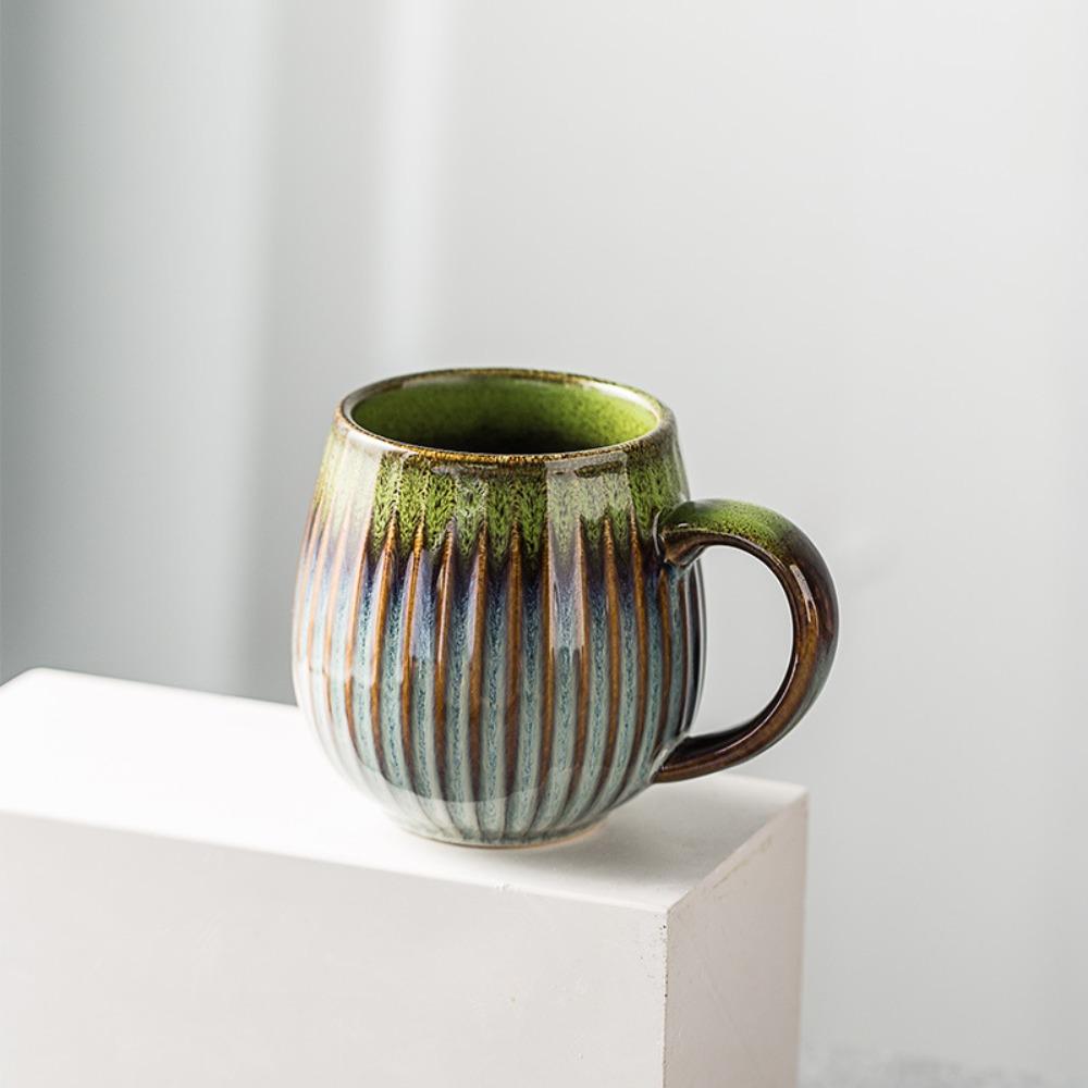 New 500ml Coffee Mugs Ceramic With Handle Milk Tea Cup Breakfast Cup