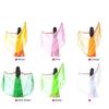 Damen Schal Chiffon Braut Abend Weich Wickeltuch Schal Chiffon Schal Band Schal Satinschal für Frauen und Mädchen