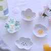 Ceramic Condiment Dish Set Cute Cartoon Small Sauce Kitchen Dining Salad Vinegar Soy