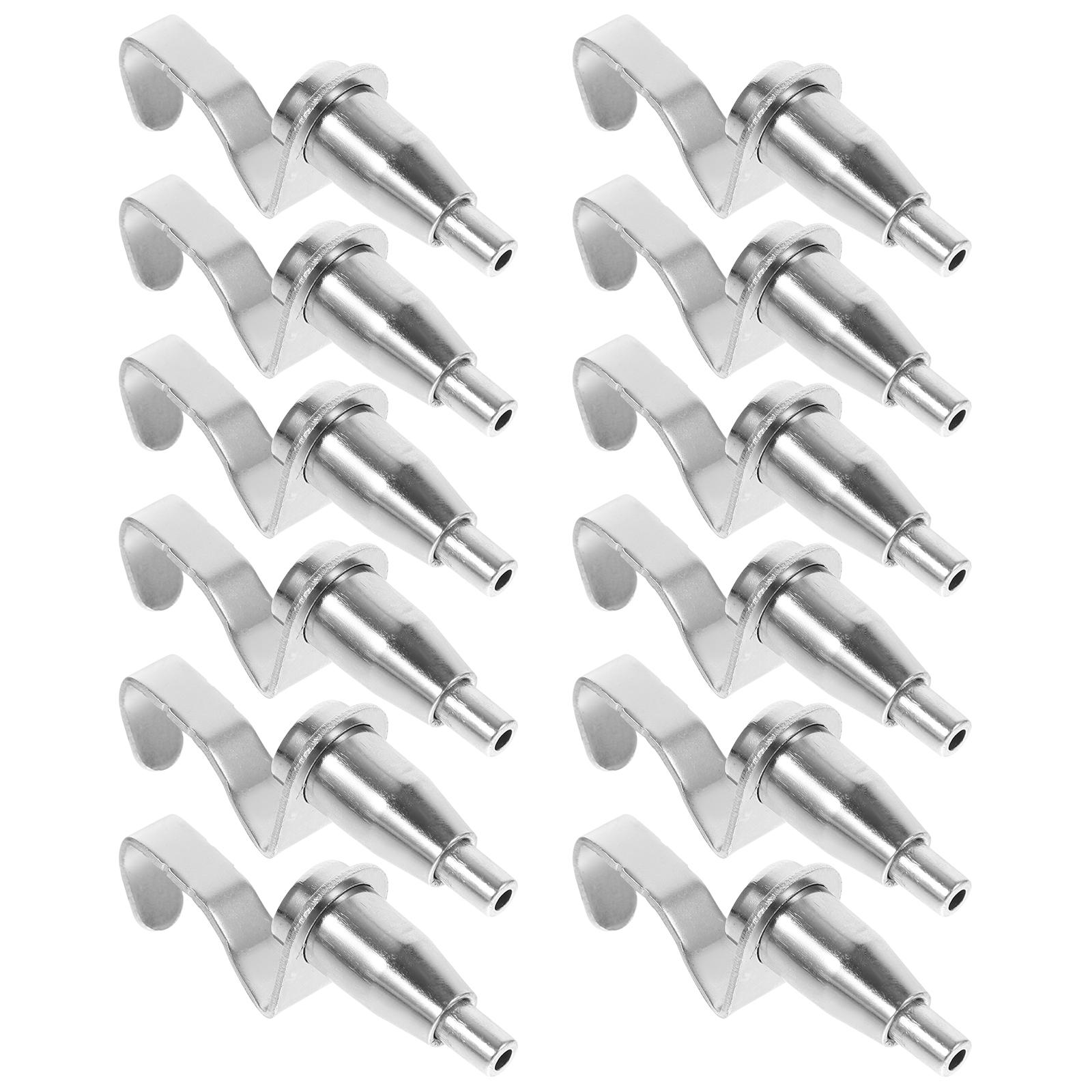 

Регулируемые крючки для проволочного троса Крючки для подвешивания картин на рельсах Аксессуары для подвесной системы галереи серебряный