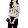 Silk Polka Dot Shirt Women's  New Thin Loose and Thin Mulberry Silk Top