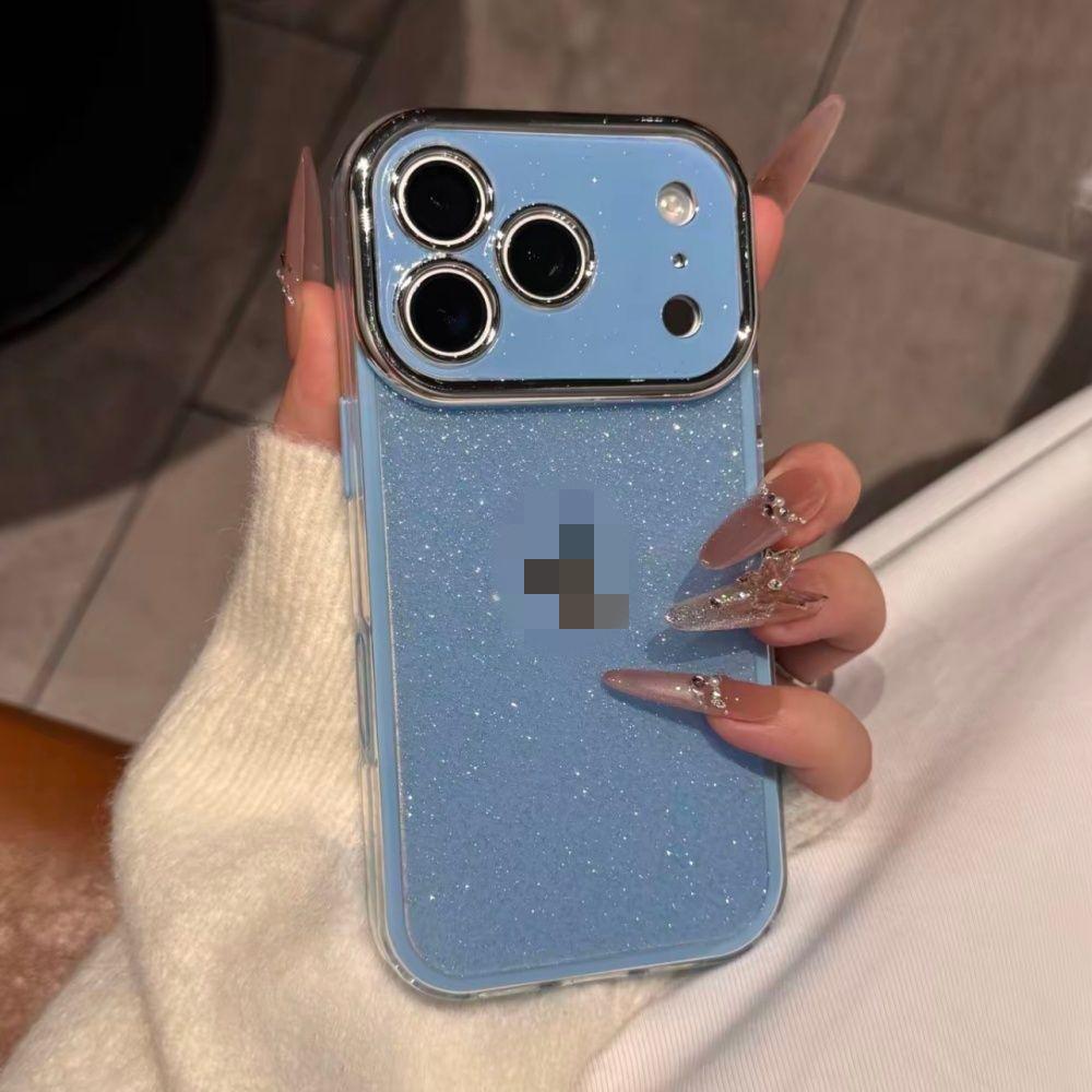 Luxus Glitzer Handyhülle für iPhone 17/16 Promax/15 Weiblich/14
