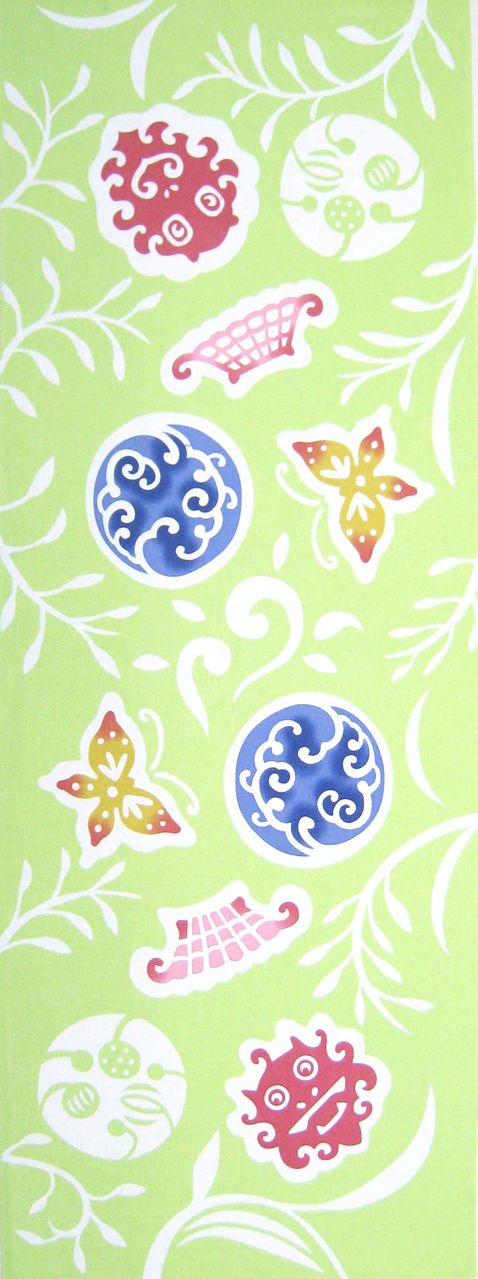 

Yagisei Тэнугуи Ручная работа Серия художников Бингата Окинава Красочный Сделано в Японии Тю-сэн (Окрашенное полотенце) Уридзун