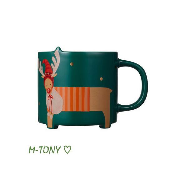Starbucks Starbucks 2020 Holiday Reindeer Mug Holiday rudolph mug473ml Overseas Limited Item/Not Released in Japan/Starbucks/Tumbler/Starbucks